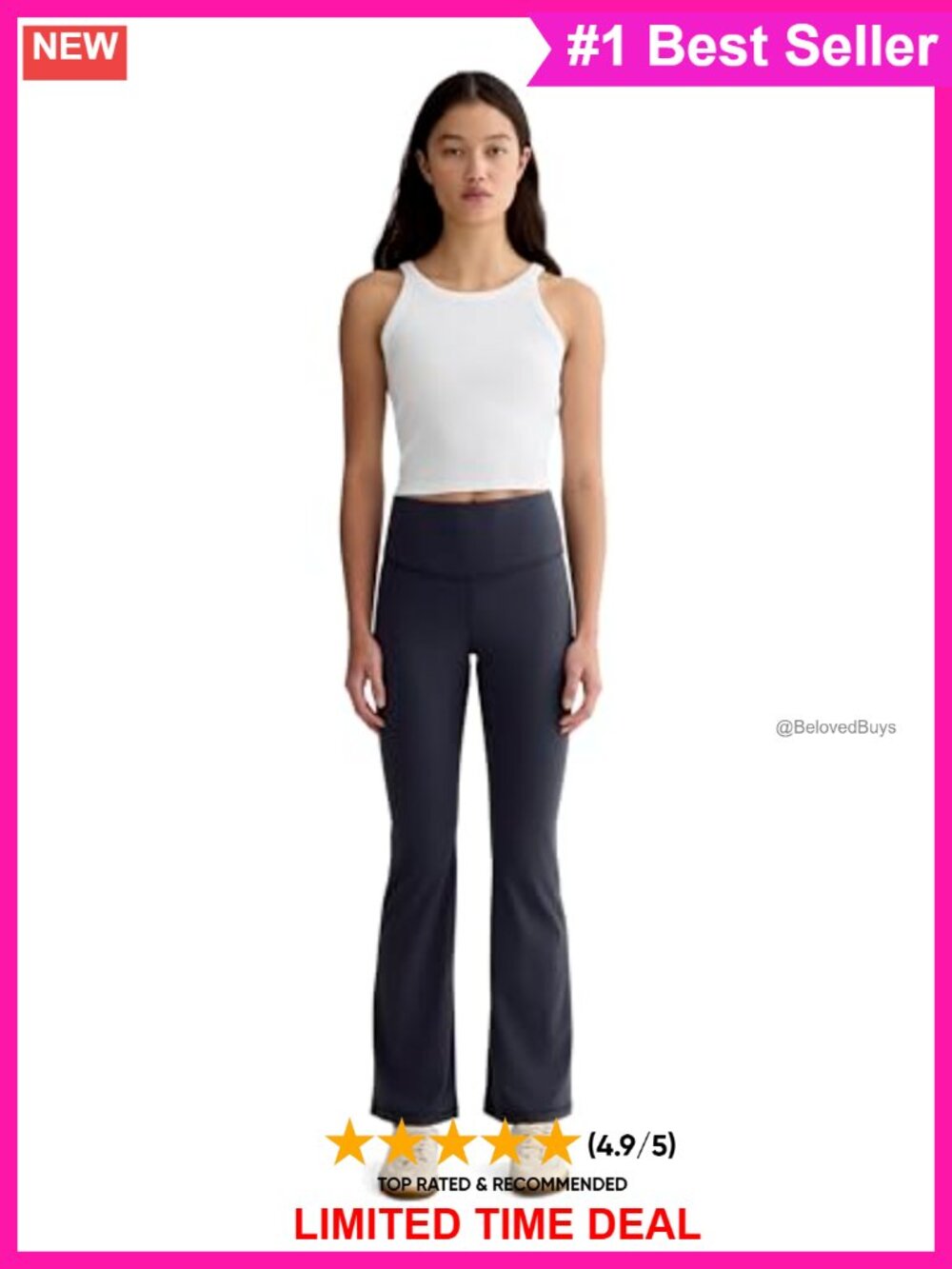 Perform Flare Legging High Rise Flared Legging Sweat-Wicking Gym to Street